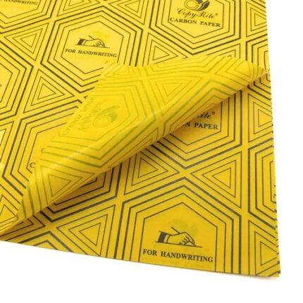 Papier Calque Carbone - Jaune 21 x 29,7 cm. A4 - 100 feuilles/boîte