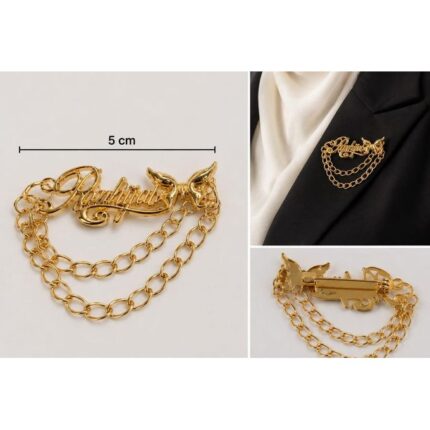 Broche en Acier Inoxydable Accessoire Pour Vêtements