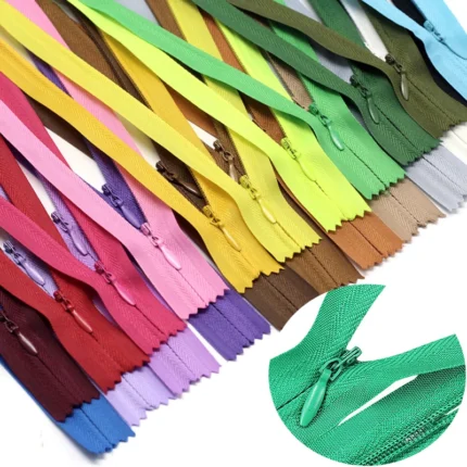 Fermetures à glissière 50 pièces 3 # (15-60 cm)
